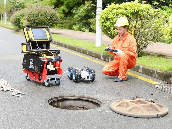 莲湖管道机器人检测